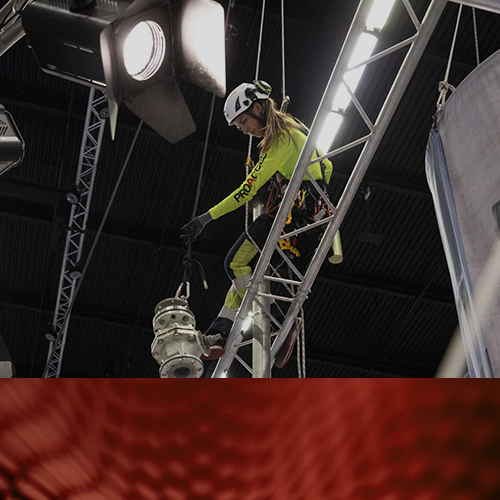 Zero vision stage